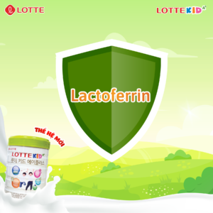 Lactoferrin là kháng thể giúp chống lại vi khuẩn, virus và tăng cường hệ miễn dịch cho trẻ
