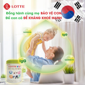 Lotte Kid giúp con có đề kháng khỏe