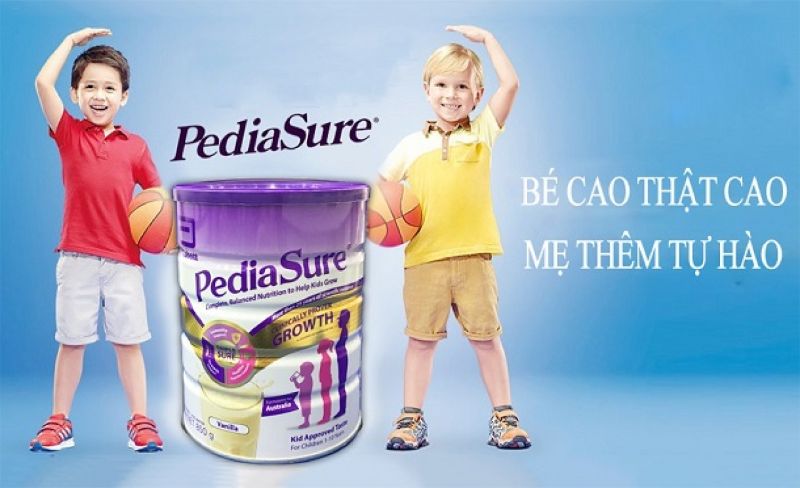 Sữa Abbott Pediasure giúp bé 9 tuổi cao lớn mỗi ngày