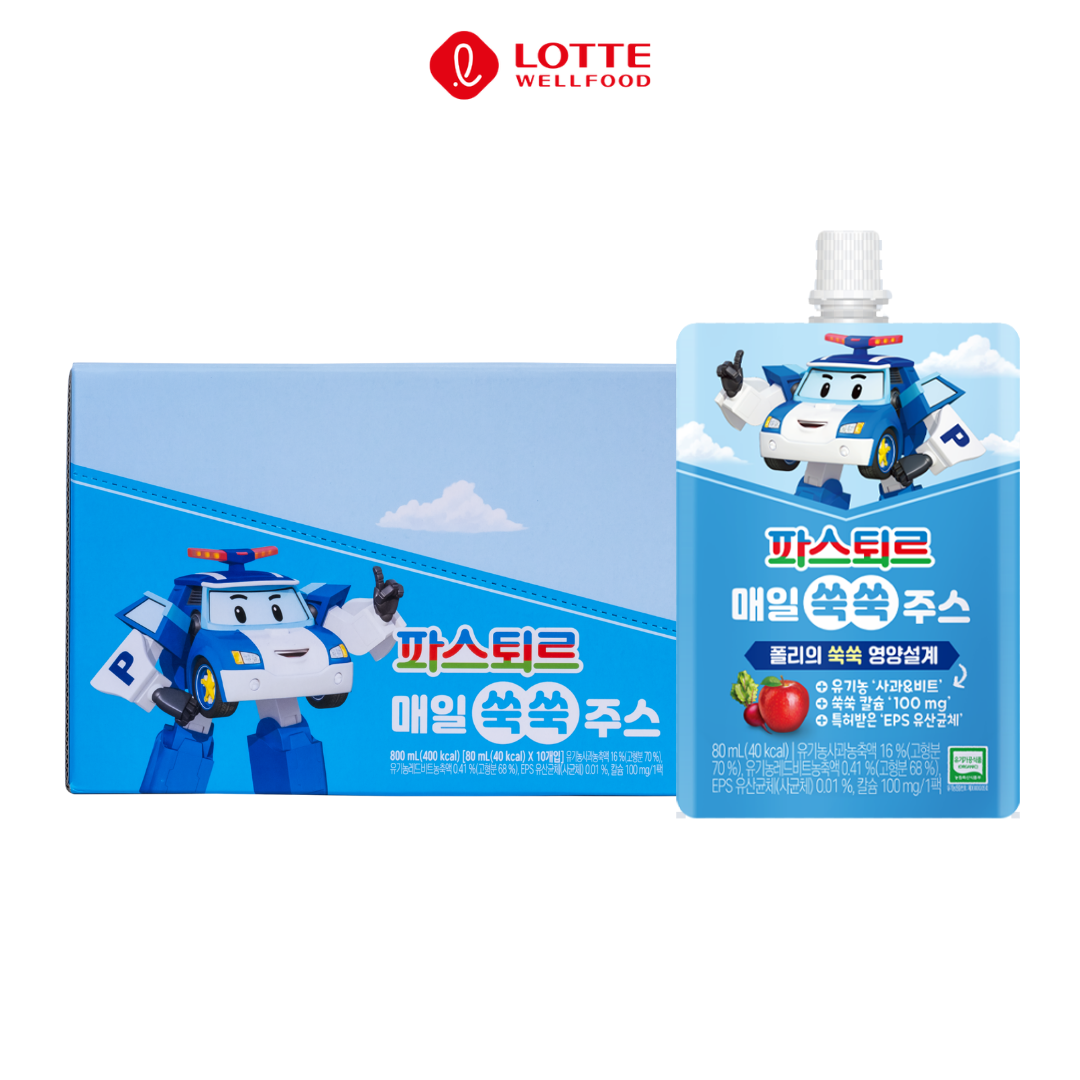 Nước ép Táo & Củ Dền Hữu Cơ LOTTE Nước ép Táo & Củ Dền Hữu Cơ LOTTE